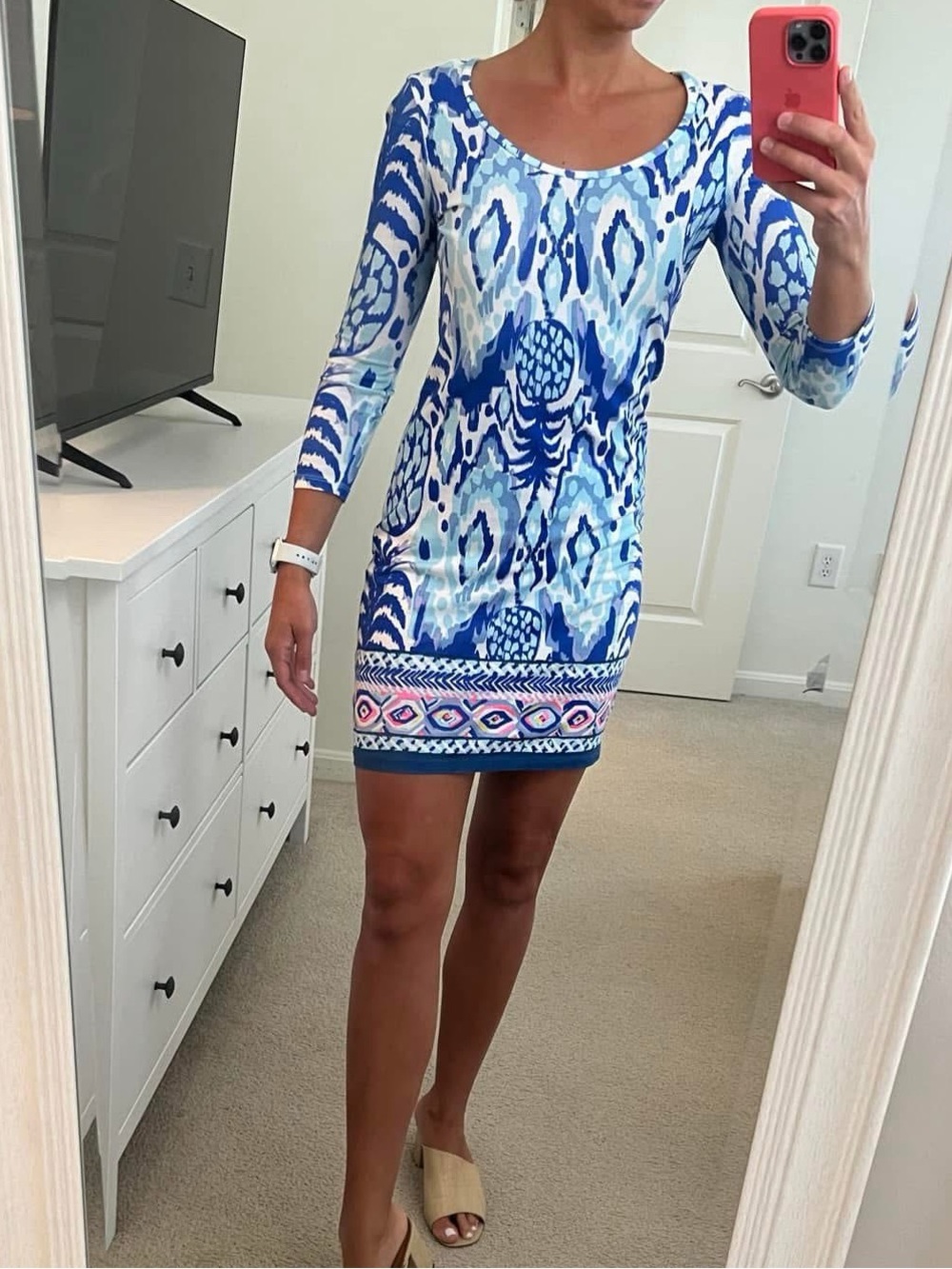 Lilly Pulitzer Beacon Dress Tropic Call Me - XS